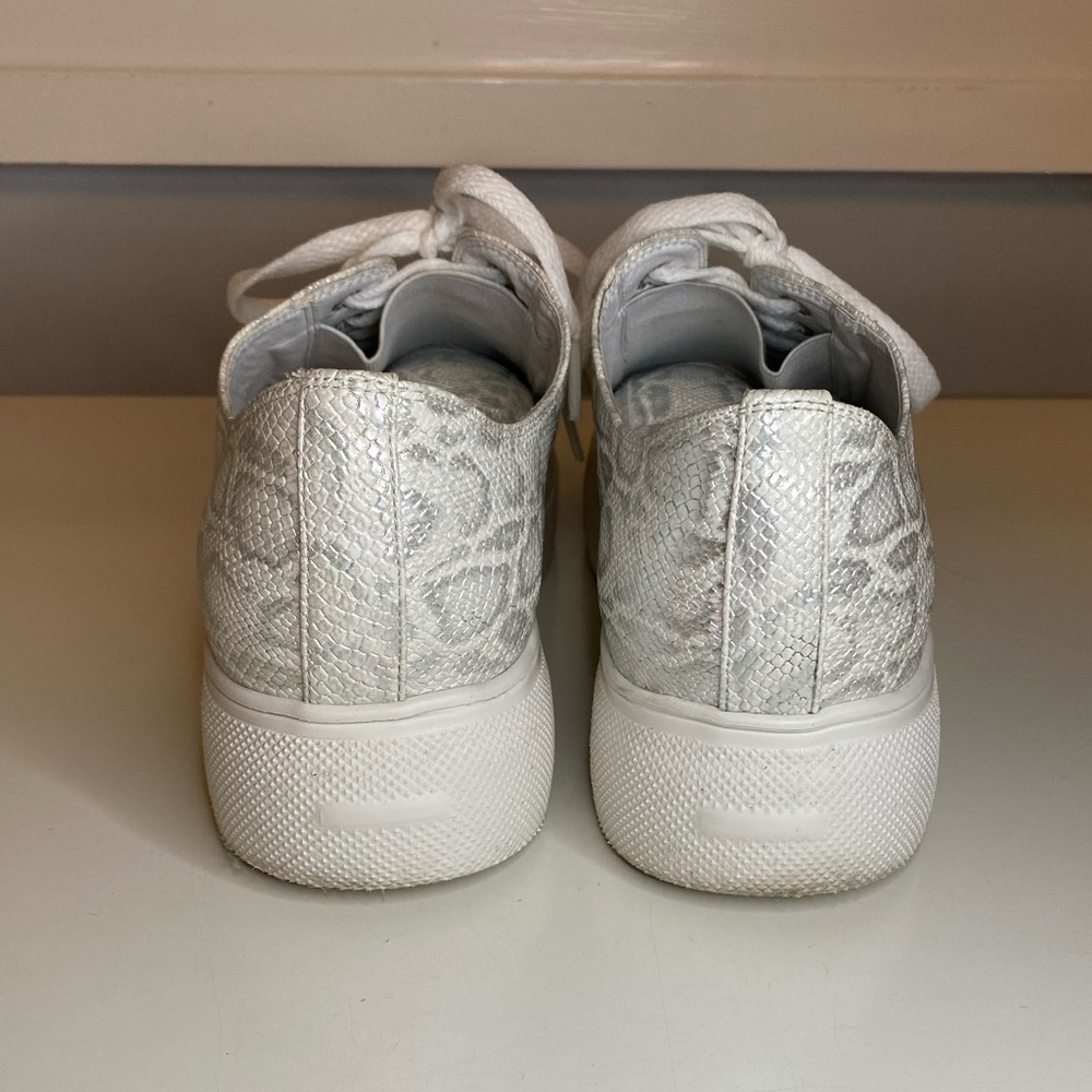 Shiny Croc Platform Sneakers - image 4